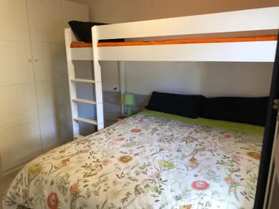 Cama o camas de una habitación en Apartamento Mañueta