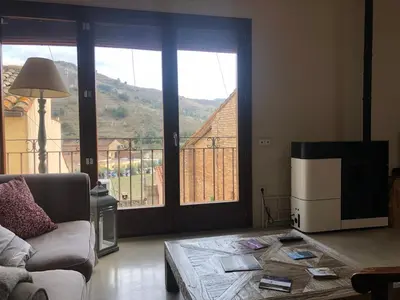 Zona de estar de La Caseta de Porrera