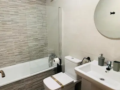 Un baño de Apartamentos Best Ainsa