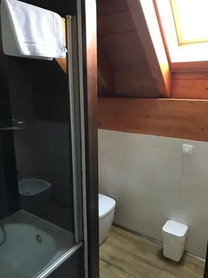 Un baño de Apartahotel Tres Quiñones