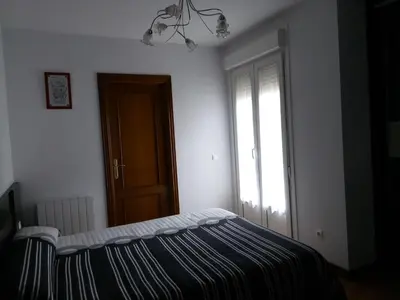 Cama o camas de una habitación en LEKU-EDER