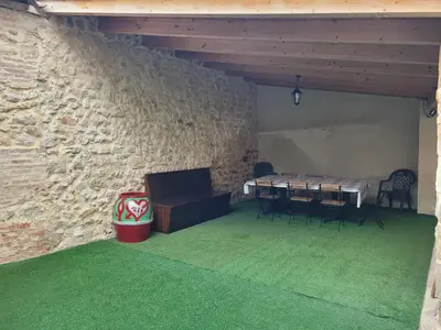 Zona de estar de Casa rural L´Amparo -3 espigas- Categoría superior-15 personas