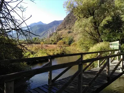 Paisaje cerca de este albergue