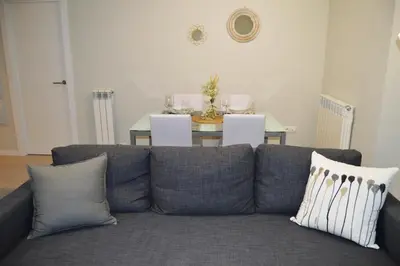 Zona de estar de Apartamenticos Plaza del Pilar I