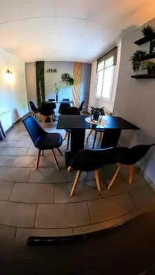 Zona de estar de Hostal Turbon