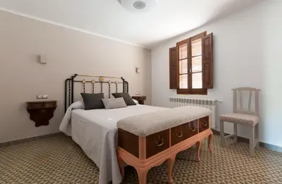 Cama o camas de una habitación en Casa Dominica
