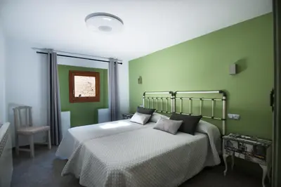 Cama o camas de una habitación en Casa Dominica