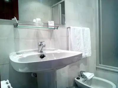 Un baño de Hotel Delicias