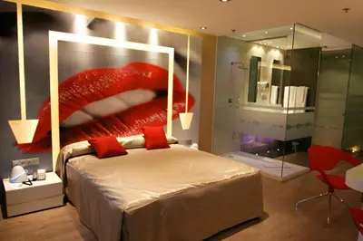 Cama o camas de una habitación en Kadrit Hotel