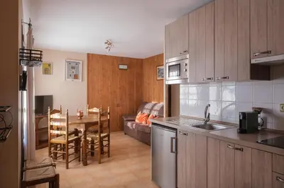 Una cocina o zona de cocina en El Rincón de Andrea Apartamentos