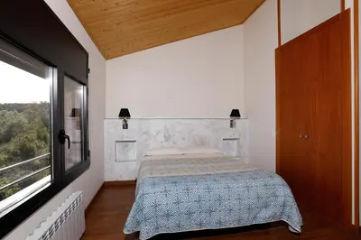 Cama o camas de una habitación en Hotel Restaurante Port d'Ager