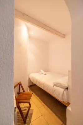Cama o camas de una habitación en Alberg Taull