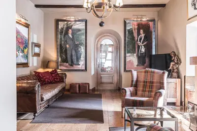 Zona de estar de Hotel Venta de Ulzama