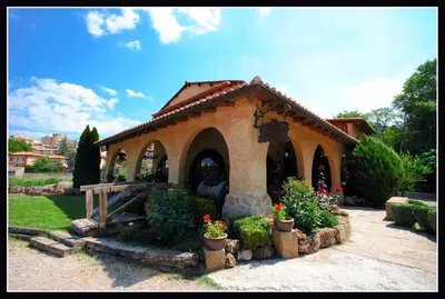 Jardín al aire libre en Raco del Tosca