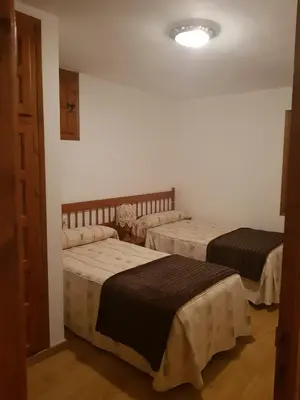 Cama o camas de una habitación en Casa Simón