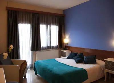 Cama o camas de una habitación en Hotel & Spa Can Josep Winery