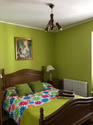 Cama o camas de una habitación en Casa Rural Teodoro Barrio