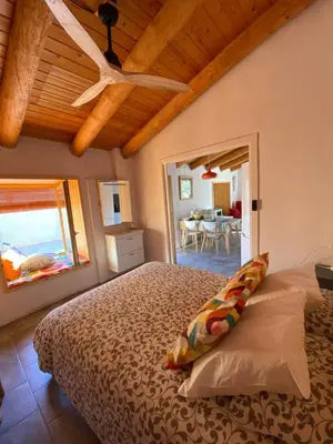 Cama o camas de una habitación en Caseta de Magí