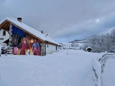 Hostal Rural Iratiko Urkixokoa en invierno