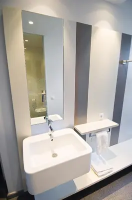 Un baño de Hostal La Creu