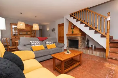 Zona de estar de Casa Rural Sofia Ordesa