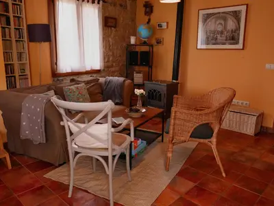 Zona de estar de Casa Rural Estarrún