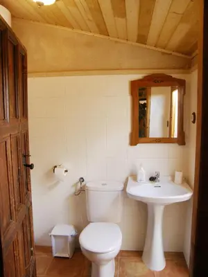 Un baño de Casa rural Rosa