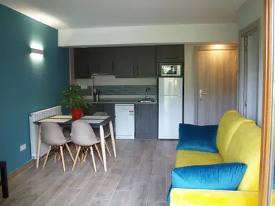 Una cocina o zona de cocina en El Puente