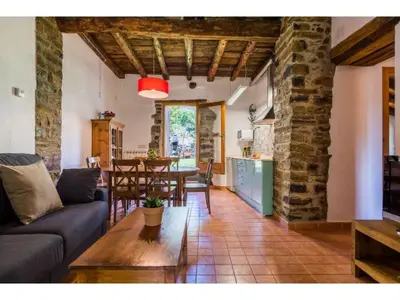 Zona de estar de Casas Rurales Molinias