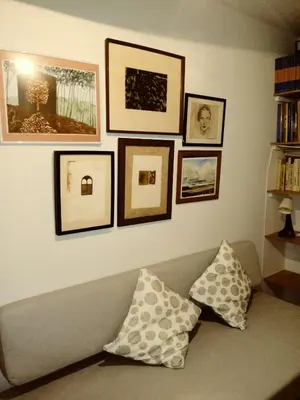 Zona de estar de Jardín de Hoz