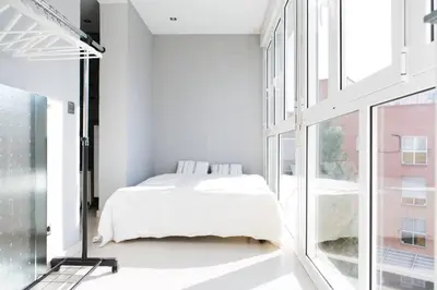 Cama o camas de una habitación en LOFT EXCLUSIVO EN EL CENTRO