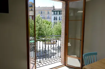 Un balcón o terraza de Alda Estella Hostel