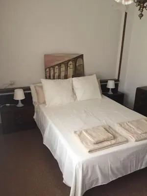 Cama o camas de una habitación en Alojamiento Turístico Las Catonas de Antoñanzas