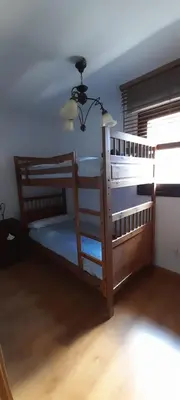 Cama o camas de una habitación en Casa Melitona