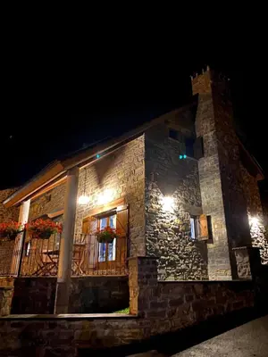 Edificio en el que se encuentra el chalet de montaña