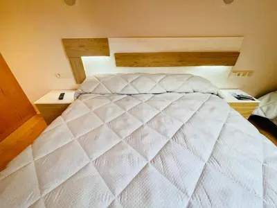 Cama o camas de una habitación en Hotel Arturo