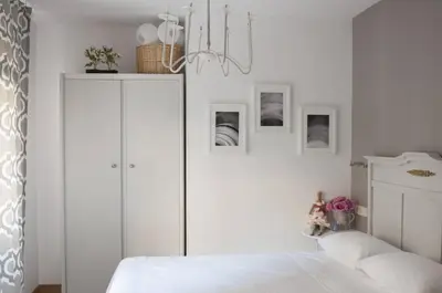Cama o camas de una habitación en El jardí de l'avet