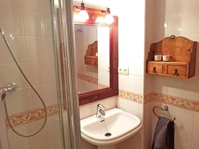 Un baño de Apartamento dúplex Esterri d'Aneu