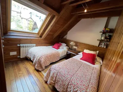 Cama o camas de una habitación en Luxury Familiar Baqueira