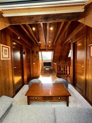 Cama o camas de una habitación en Luxury Familiar Baqueira
