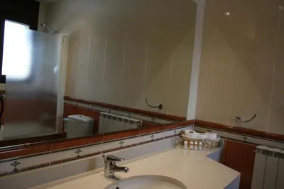 Un baño de Apartamentos Les Picardes