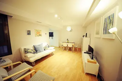 Zona de estar de DONES Apartamento en el Casco Histórico de Zaragoza