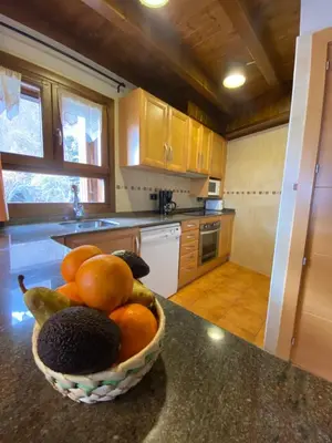Una cocina o zona de cocina en Aparthotel Areu