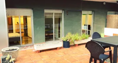 Zona de estar de El Jardín de Verónica