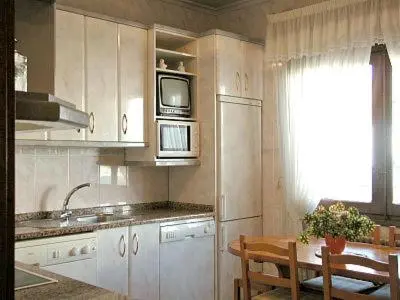 Una cocina o zona de cocina en Casa Rural Sancho el Fuerte