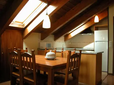 Una cocina o zona de cocina en Apartamentos Estop