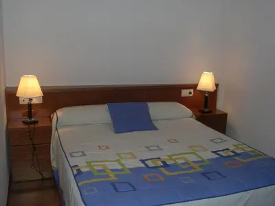 Cama o camas de una habitación en Apartamentos Estop