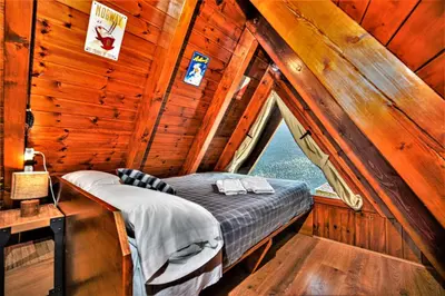 Cama o camas de una habitación en Apartamentos Aran