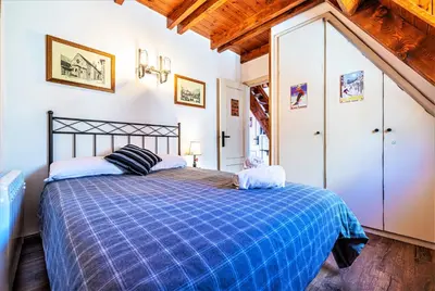 Cama o camas de una habitación en Apartamentos Aran
