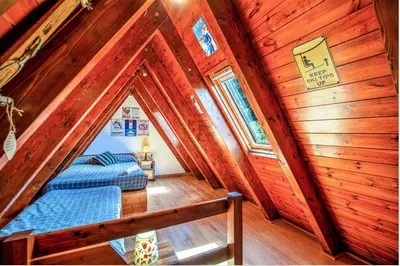 Cama o camas de una habitación en Apartamentos Aran